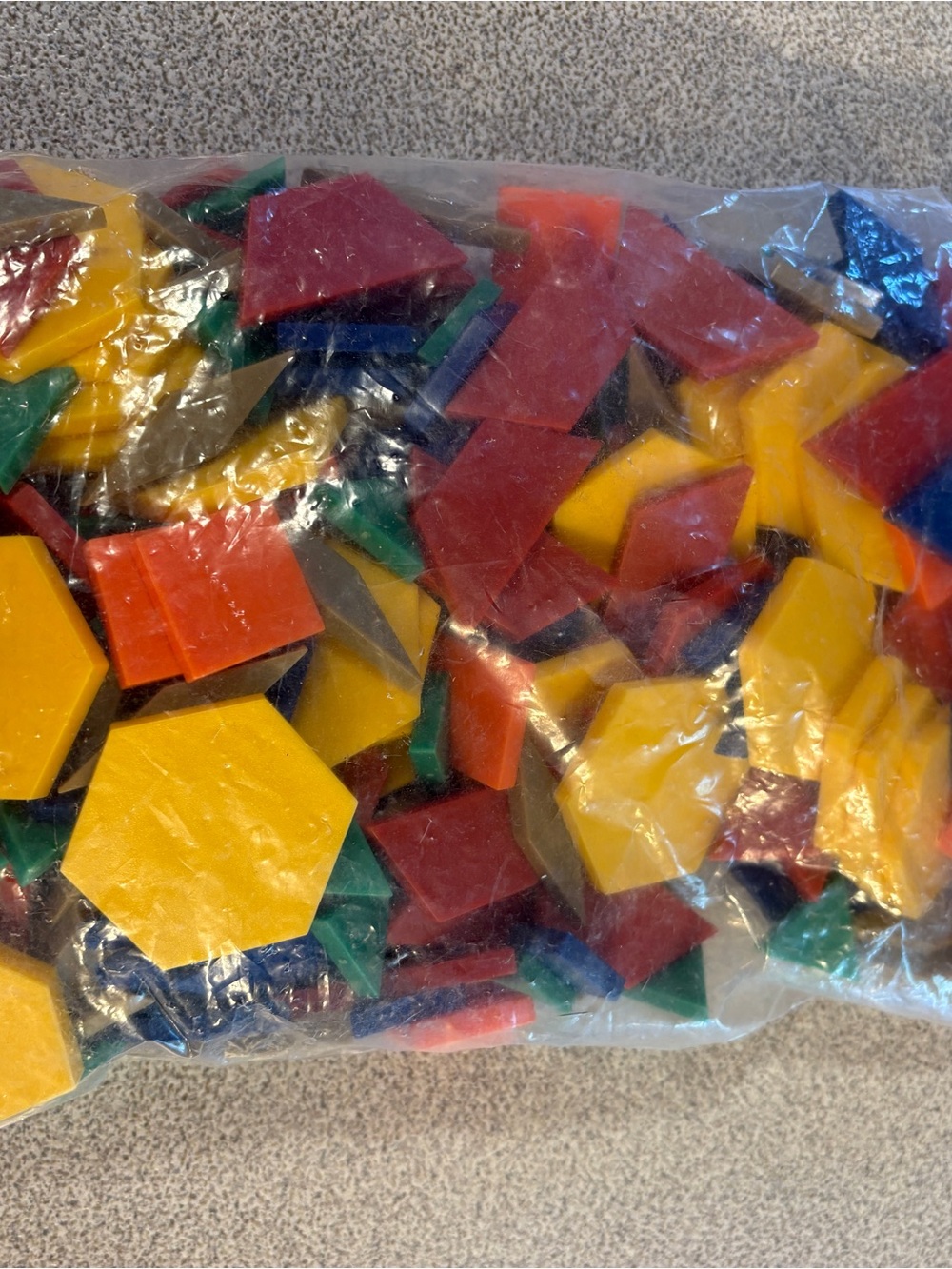 Learning Resources Kids Pattern Block Set - Multi-Color - Picture 4 of 4